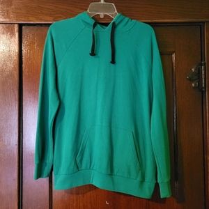 Forever 21 Green Pullover Hoodie